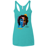 T-Shirts Tahiti Blue / X-Small Doctor Warwhol 8 Women's Triblend Racerback Tank