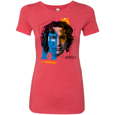 T-Shirts Vintage Red / S Doctor Warwhol 8 Women's Triblend T-Shirt