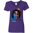 T-Shirts Purple / S Doctor Warwhol 8 Women's V-Neck T-Shirt