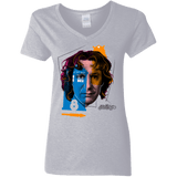 T-Shirts Sport Grey / S Doctor Warwhol 8 Women's V-Neck T-Shirt