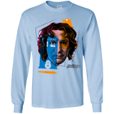 T-Shirts Light Blue / YS Doctor Warwhol 8 Youth Long Sleeve T-Shirt