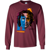 T-Shirts Maroon / YS Doctor Warwhol 8 Youth Long Sleeve T-Shirt