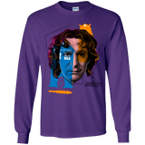 T-Shirts Purple / YS Doctor Warwhol 8 Youth Long Sleeve T-Shirt