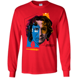 T-Shirts Red / YS Doctor Warwhol 8 Youth Long Sleeve T-Shirt