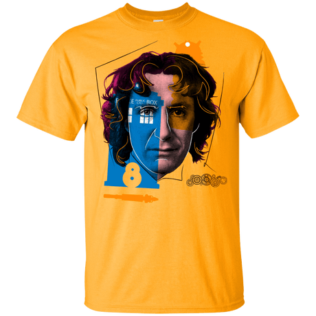 T-Shirts Gold / YXS Doctor Warwhol 8 Youth T-Shirt