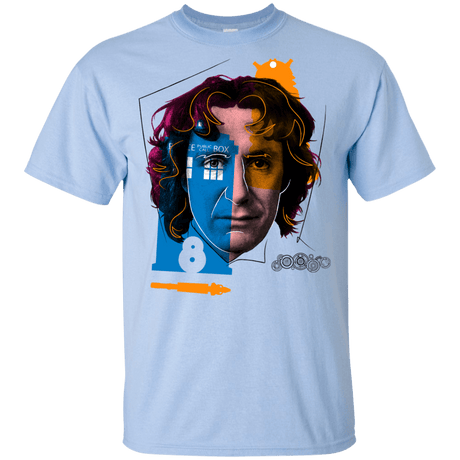 T-Shirts Light Blue / YXS Doctor Warwhol 8 Youth T-Shirt