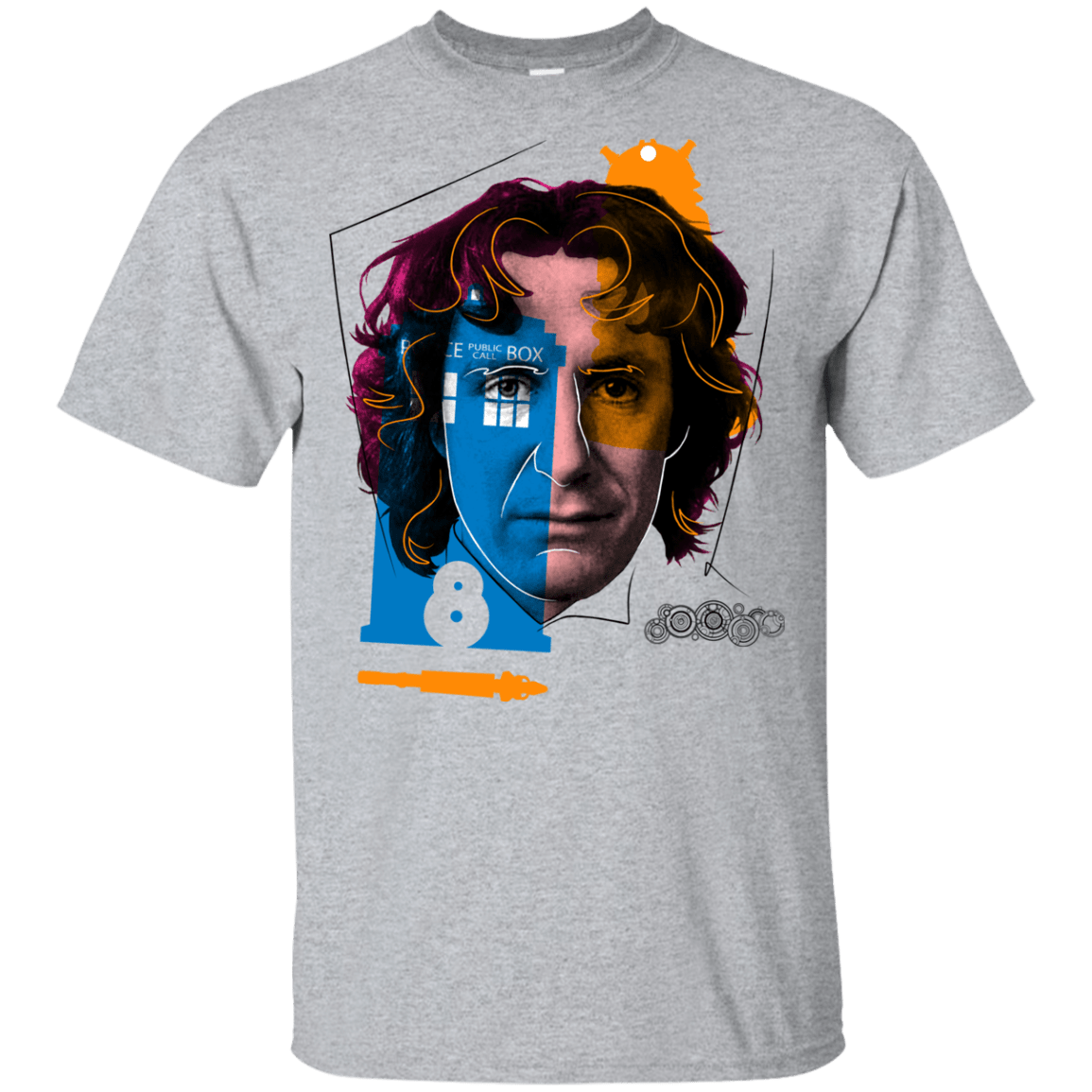 T-Shirts Sport Grey / YXS Doctor Warwhol 8 Youth T-Shirt