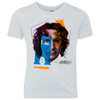 T-Shirts Heather White / YXS Doctor Warwhol 8 Youth Triblend T-Shirt