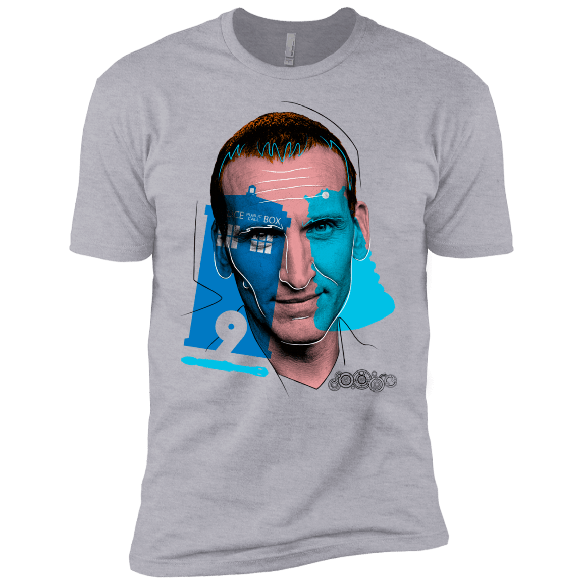 T-Shirts Heather Grey / YXS Doctor Warwhol 9 Boys Premium T-Shirt