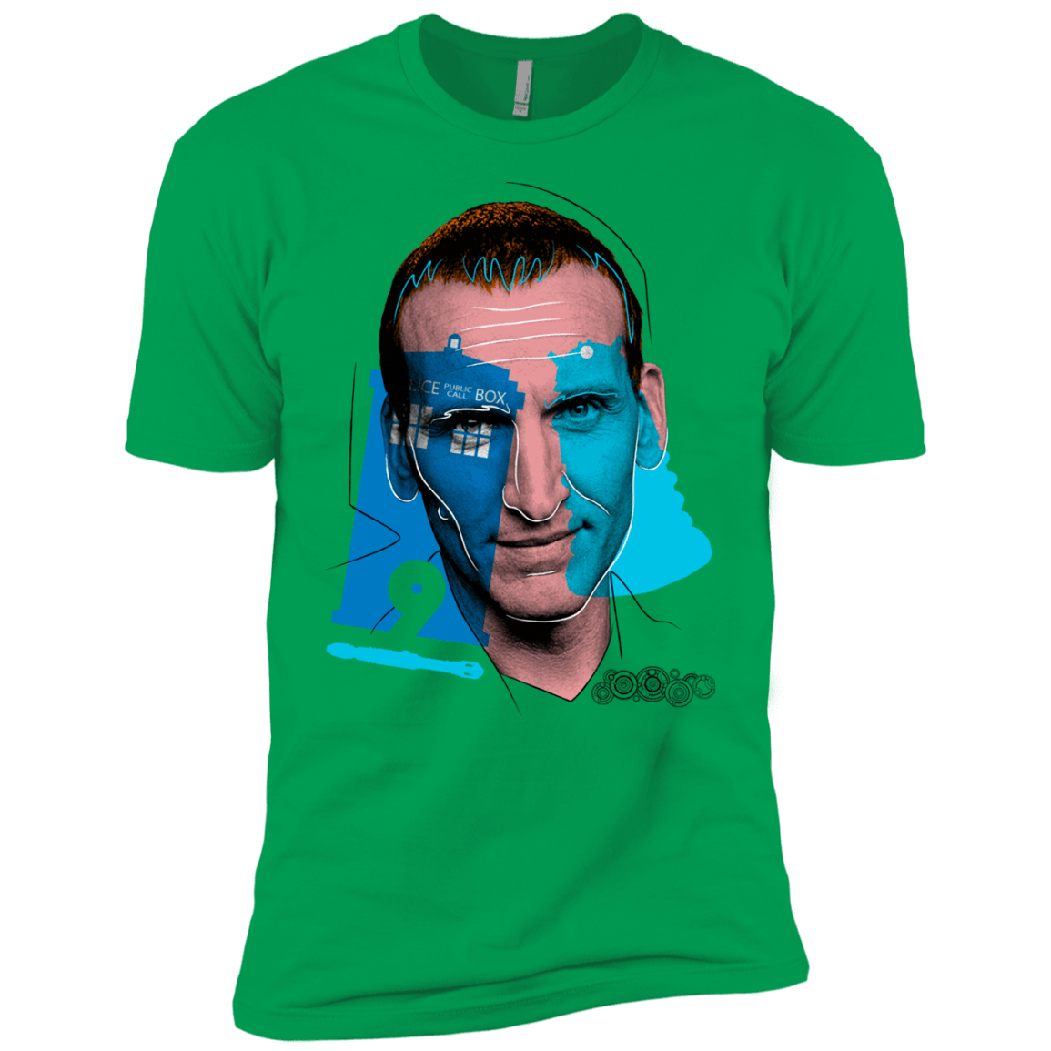 T-Shirts Kelly Green / YXS Doctor Warwhol 9 Boys Premium T-Shirt