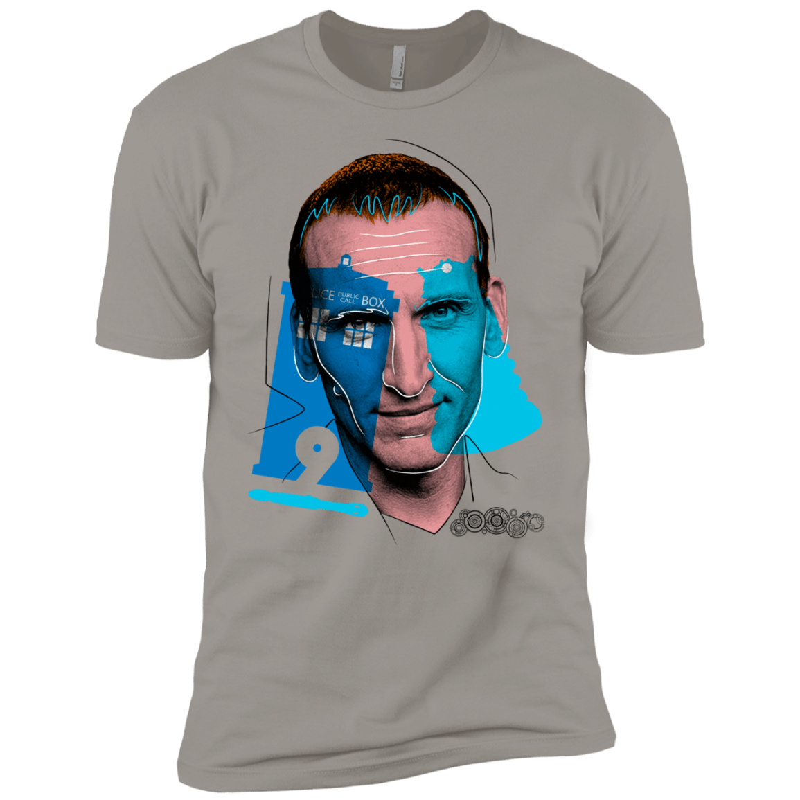 T-Shirts Light Grey / YXS Doctor Warwhol 9 Boys Premium T-Shirt