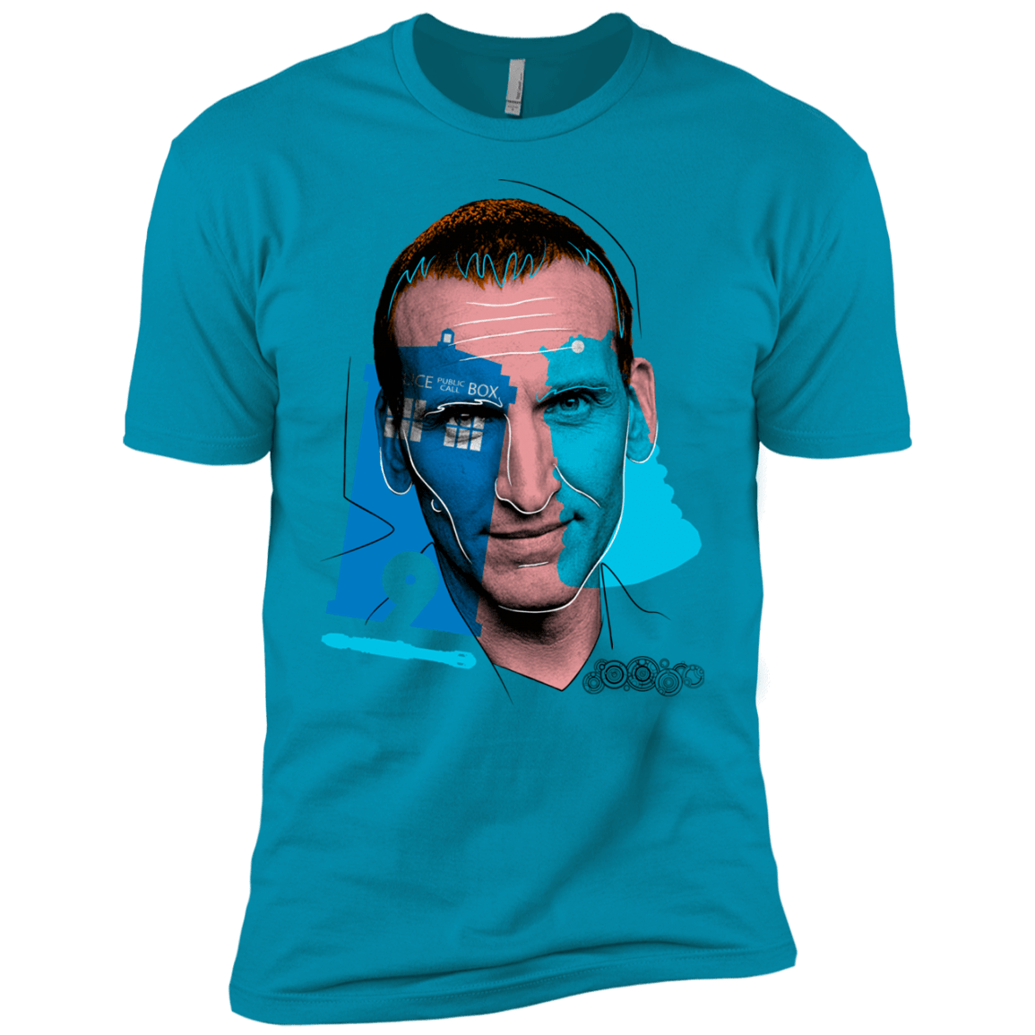 T-Shirts Turquoise / YXS Doctor Warwhol 9 Boys Premium T-Shirt