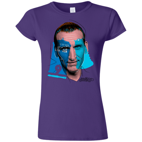 T-Shirts Purple / S Doctor Warwhol 9 Junior Slimmer-Fit T-Shirt