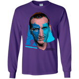 T-Shirts Purple / S Doctor Warwhol 9 Men's Long Sleeve T-Shirt