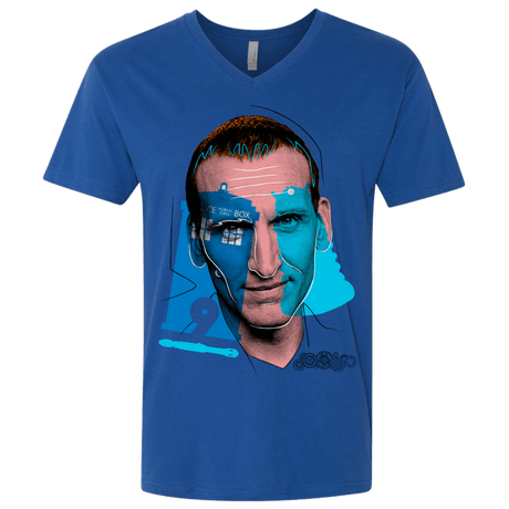 T-Shirts Royal / X-Small Doctor Warwhol 9 Men's Premium V-Neck