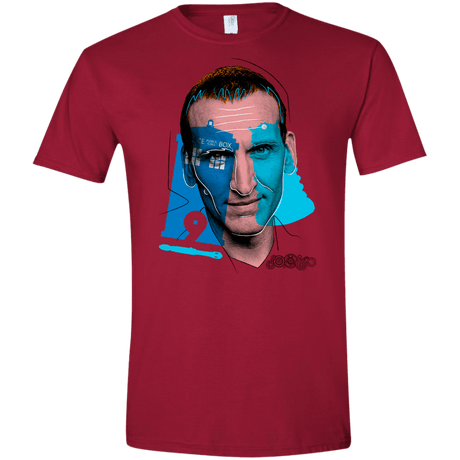 T-Shirts Cardinal Red / S Doctor Warwhol 9 Men's Semi-Fitted Softstyle