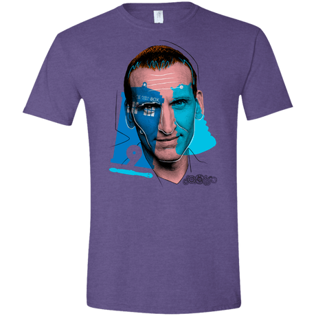 T-Shirts Heather Purple / S Doctor Warwhol 9 Men's Semi-Fitted Softstyle