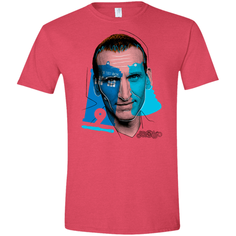 T-Shirts Heather Red / S Doctor Warwhol 9 Men's Semi-Fitted Softstyle