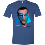 T-Shirts Heather Royal / X-Small Doctor Warwhol 9 Men's Semi-Fitted Softstyle