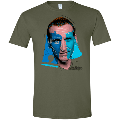 T-Shirts Military Green / S Doctor Warwhol 9 Men's Semi-Fitted Softstyle