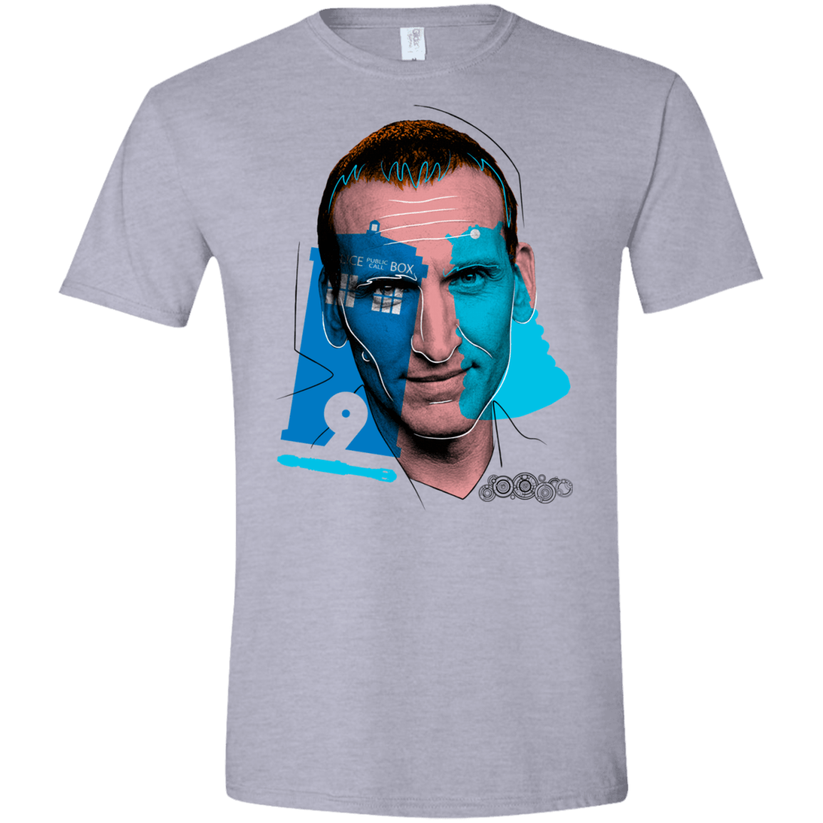 T-Shirts Sport Grey / X-Small Doctor Warwhol 9 Men's Semi-Fitted Softstyle