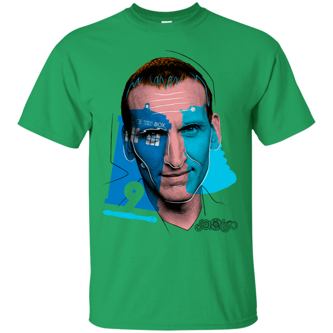 T-Shirts Irish Green / S Doctor Warwhol 9 T-Shirt
