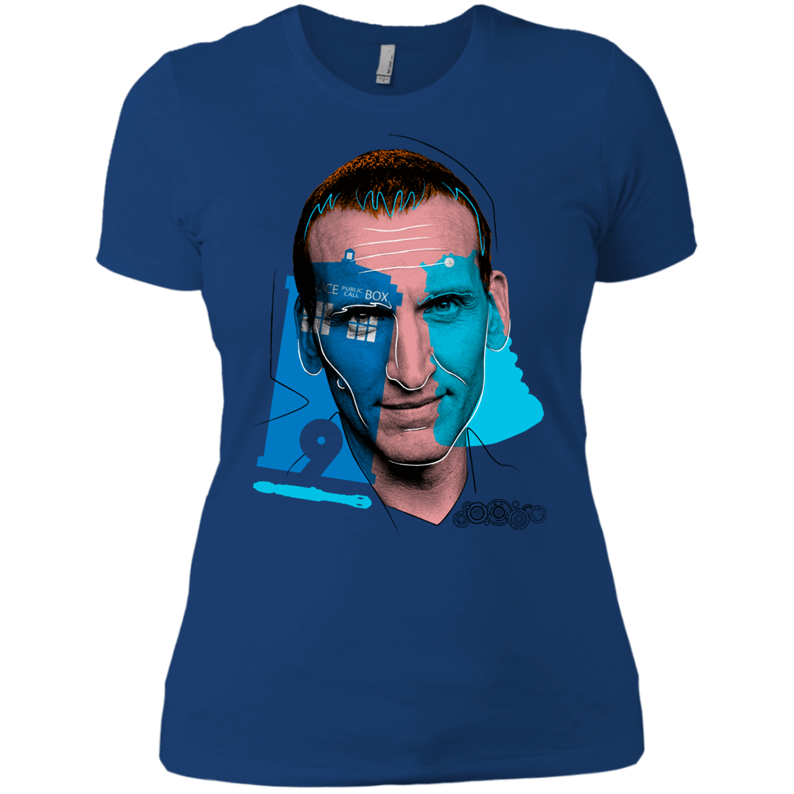 T-Shirts Royal / X-Small Doctor Warwhol 9 Women's Premium T-Shirt