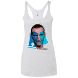 T-Shirts Heather White / X-Small Doctor Warwhol 9 Women's Triblend Racerback Tank