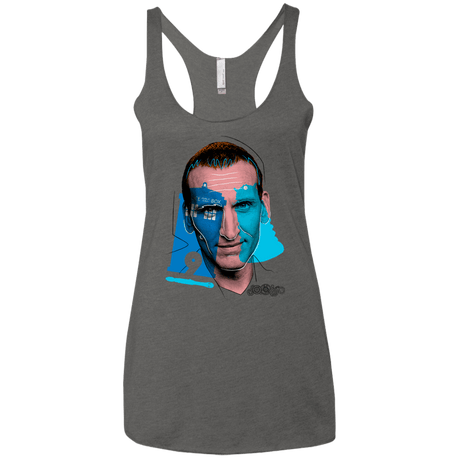 T-Shirts Premium Heather / X-Small Doctor Warwhol 9 Women's Triblend Racerback Tank