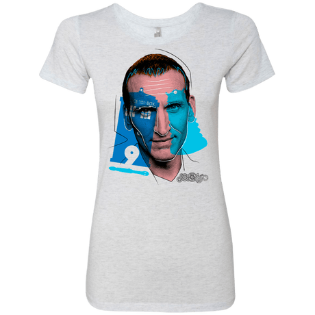 T-Shirts Heather White / S Doctor Warwhol 9 Women's Triblend T-Shirt