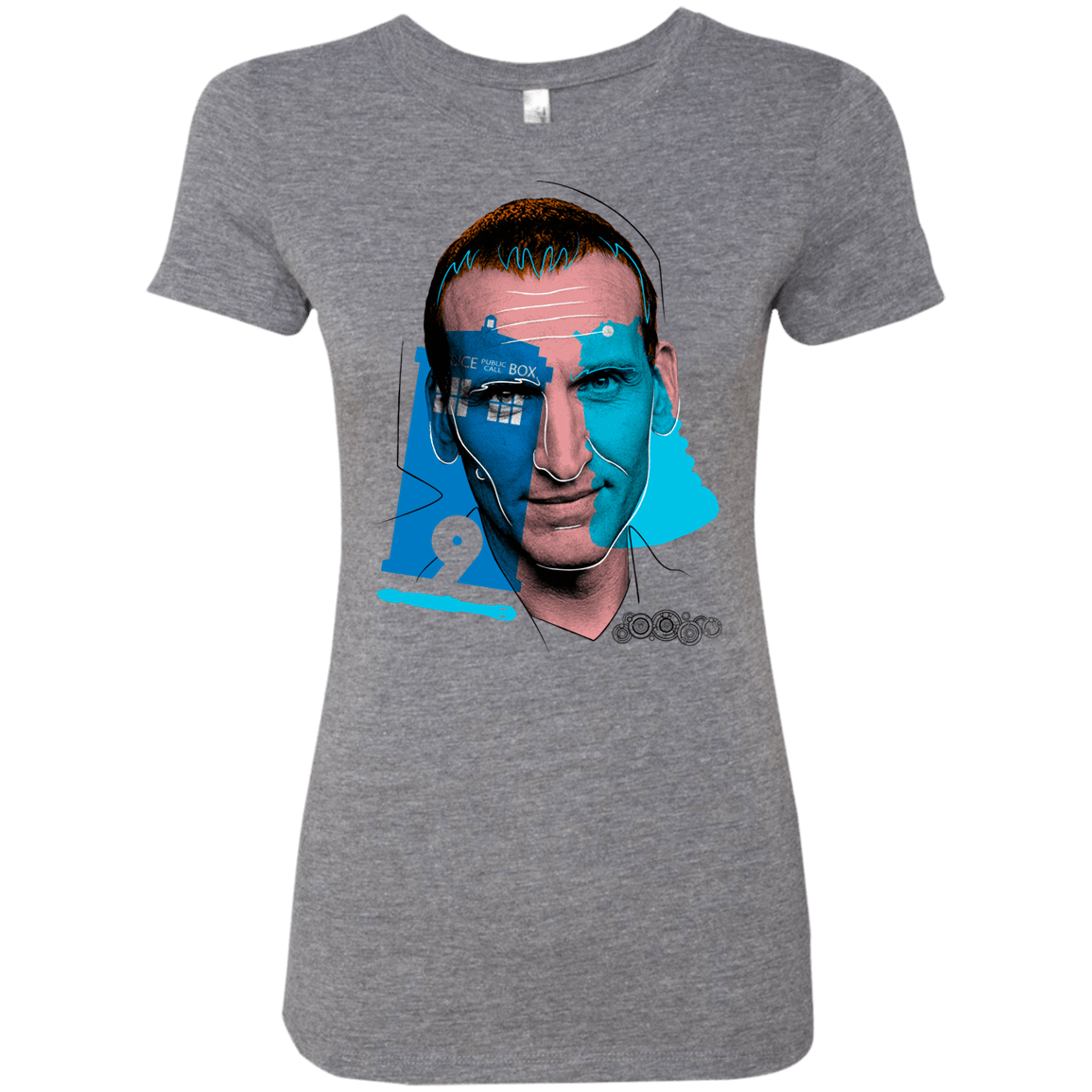 T-Shirts Premium Heather / S Doctor Warwhol 9 Women's Triblend T-Shirt