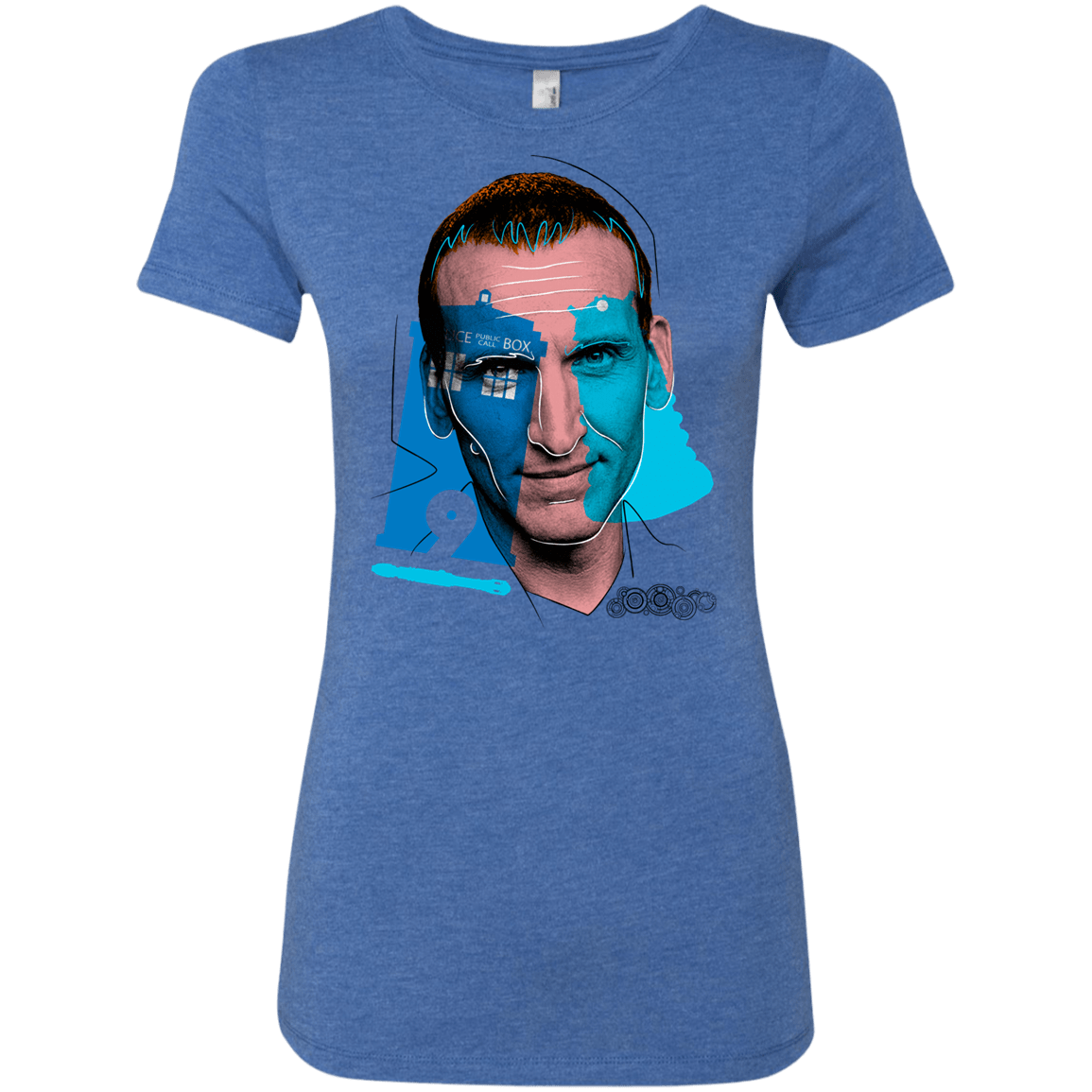 T-Shirts Vintage Royal / S Doctor Warwhol 9 Women's Triblend T-Shirt