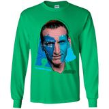 T-Shirts Irish Green / YS Doctor Warwhol 9 Youth Long Sleeve T-Shirt