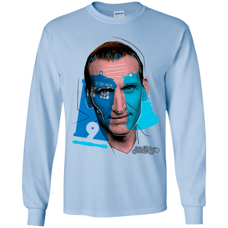 T-Shirts Light Blue / YS Doctor Warwhol 9 Youth Long Sleeve T-Shirt