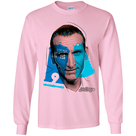 T-Shirts Light Pink / YS Doctor Warwhol 9 Youth Long Sleeve T-Shirt