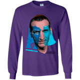 T-Shirts Purple / YS Doctor Warwhol 9 Youth Long Sleeve T-Shirt