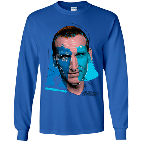 T-Shirts Royal / YS Doctor Warwhol 9 Youth Long Sleeve T-Shirt