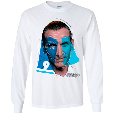 T-Shirts White / YS Doctor Warwhol 9 Youth Long Sleeve T-Shirt