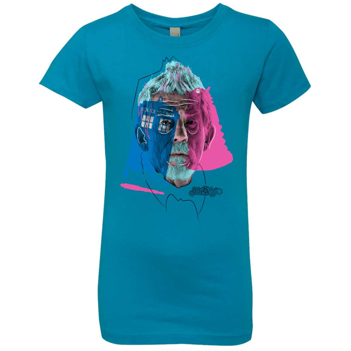 T-Shirts Turquoise / YXS Doctor Warwhol War Girls Premium T-Shirt