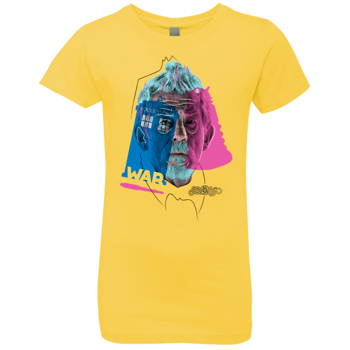 T-Shirts Vibrant Yellow / YXS Doctor Warwhol War Girls Premium T-Shirt