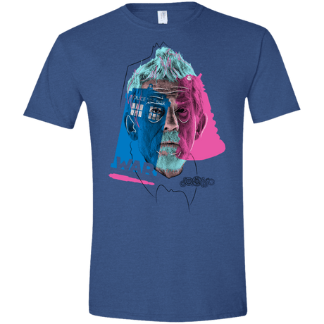 T-Shirts Heather Royal / X-Small Doctor Warwhol War Men's Semi-Fitted Softstyle
