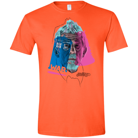 T-Shirts Orange / S Doctor Warwhol War Men's Semi-Fitted Softstyle
