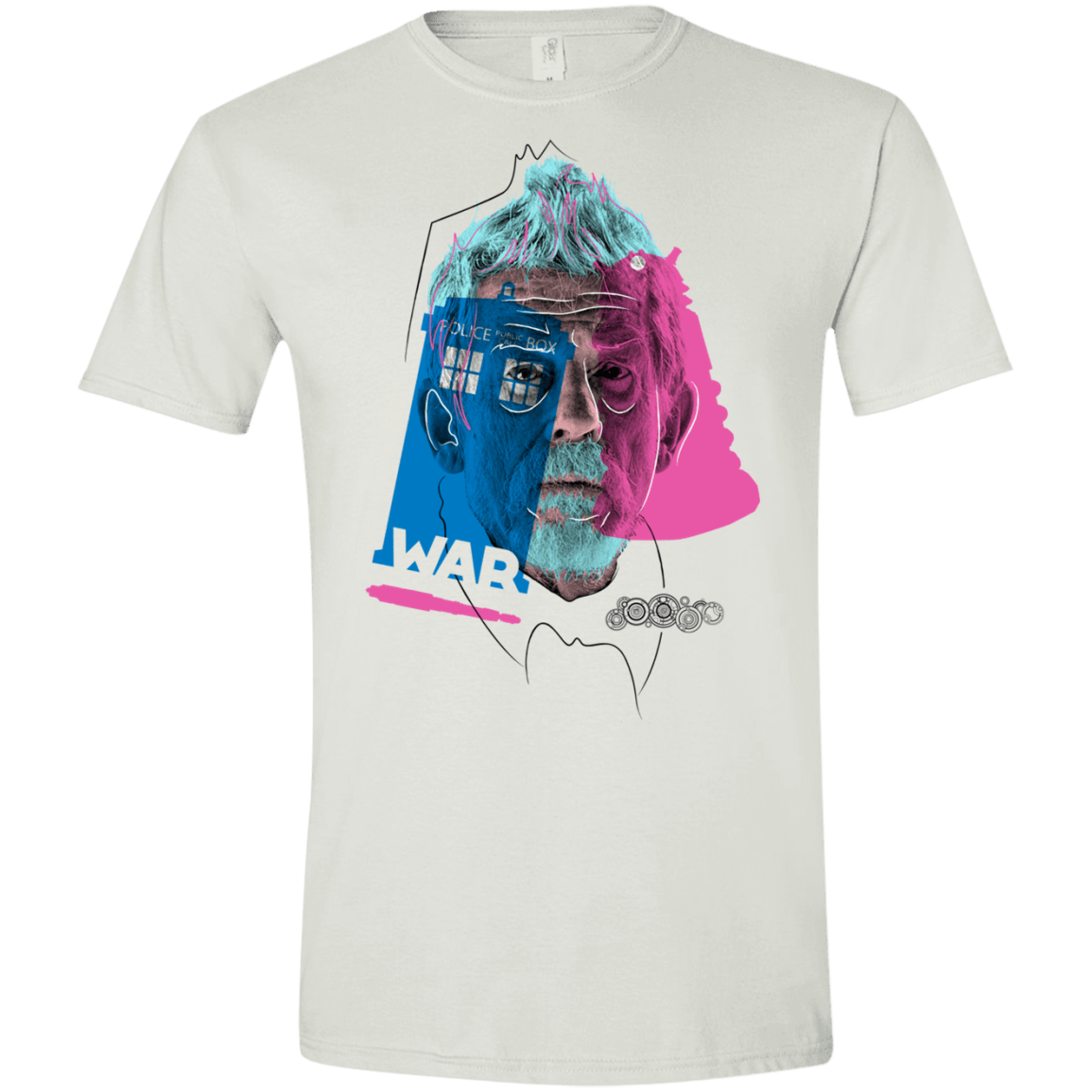 T-Shirts White / X-Small Doctor Warwhol War Men's Semi-Fitted Softstyle