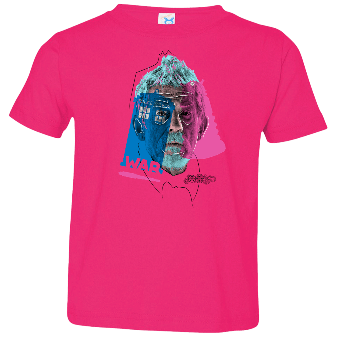 T-Shirts Hot Pink / 2T Doctor Warwhol War Toddler Premium T-Shirt