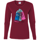 T-Shirts Cardinal / S Doctor Warwhol War Women's Long Sleeve T-Shirt
