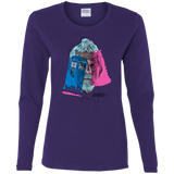 T-Shirts Purple / S Doctor Warwhol War Women's Long Sleeve T-Shirt