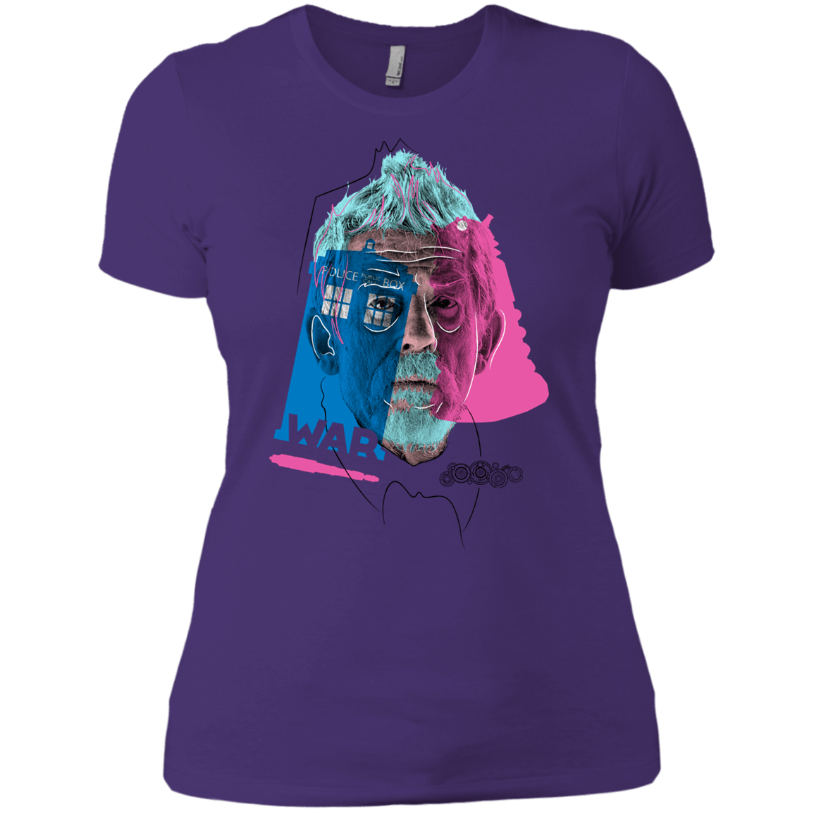T-Shirts Purple Rush/ / X-Small Doctor Warwhol War Women's Premium T-Shirt