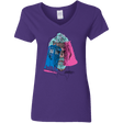 T-Shirts Purple / S Doctor Warwhol War Women's V-Neck T-Shirt