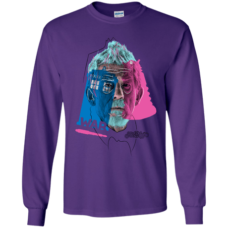 T-Shirts Purple / YS Doctor Warwhol War Youth Long Sleeve T-Shirt