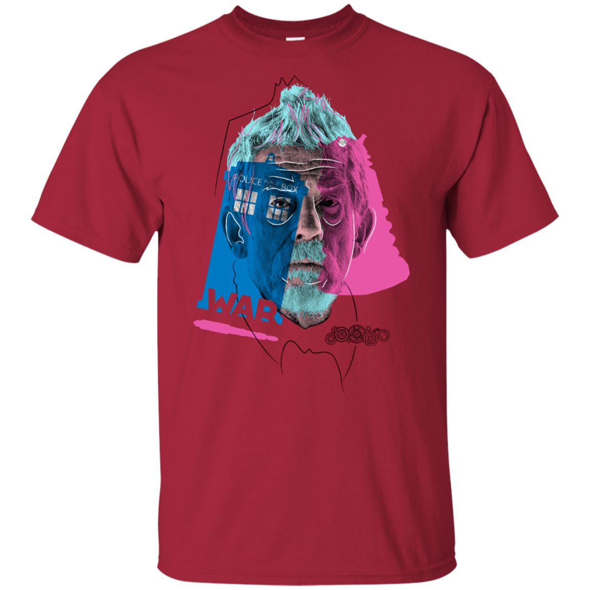 T-Shirts Cardinal / YXS Doctor Warwhol War Youth T-Shirt